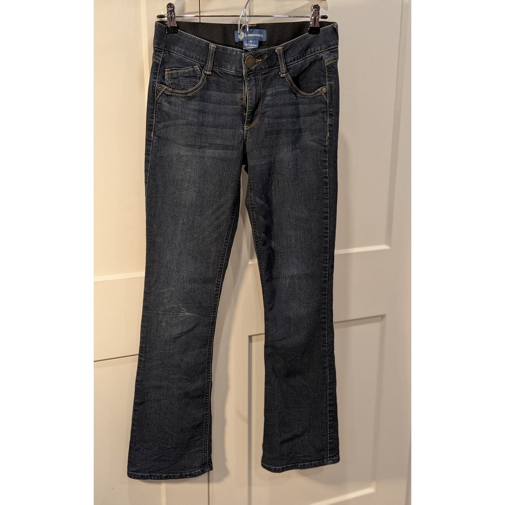 Democracy Ab solution Dark Wash Bootcut Jeans Womens Size 4 Flare Denim